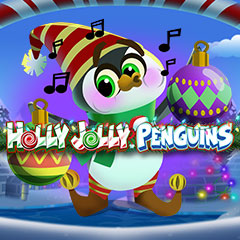 You can play Holly Jolly Penguins from Microgaming for real money here