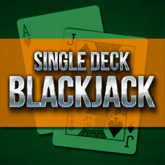 You can play Single Deck Blackjack from Betsoft for real money here
